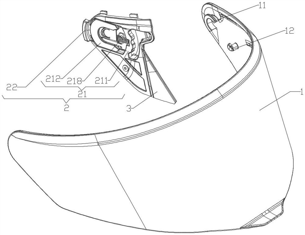 A protective cover base and its safety helmet