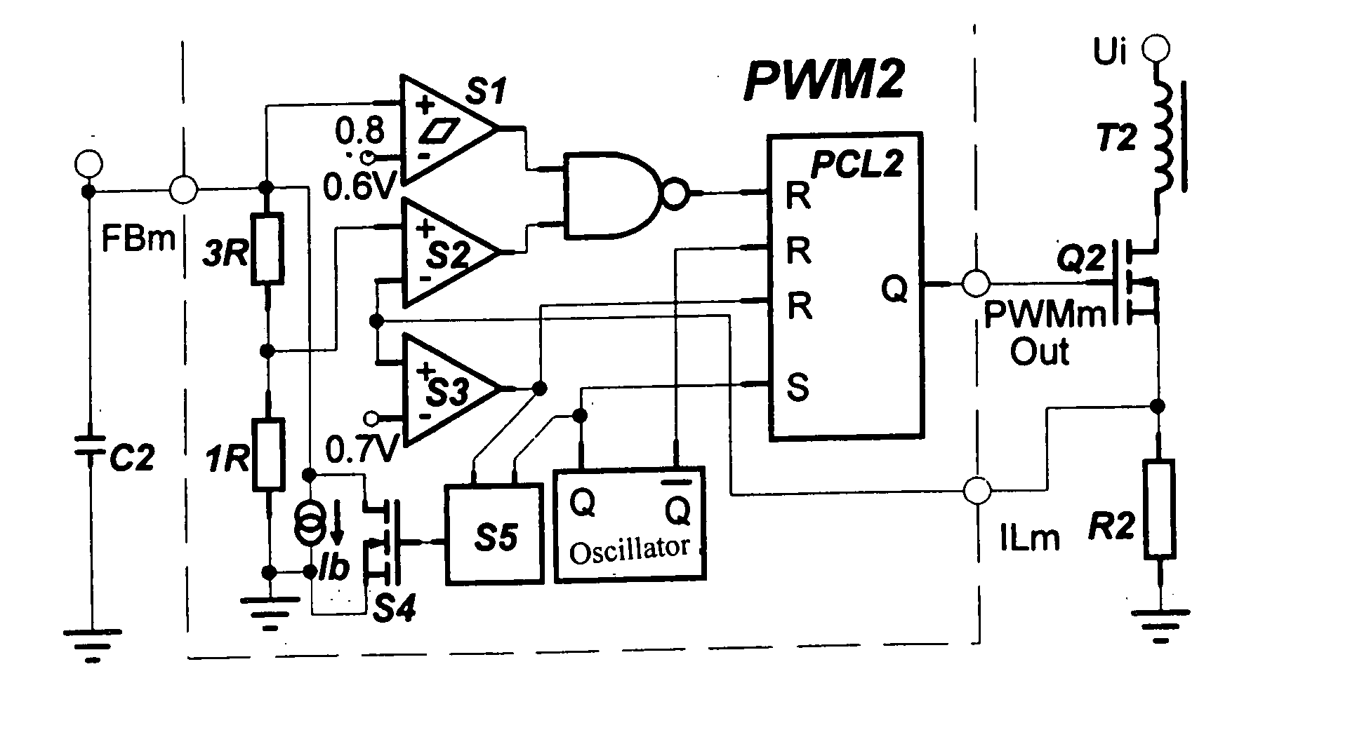 Green switch power supply with standby function and its ic