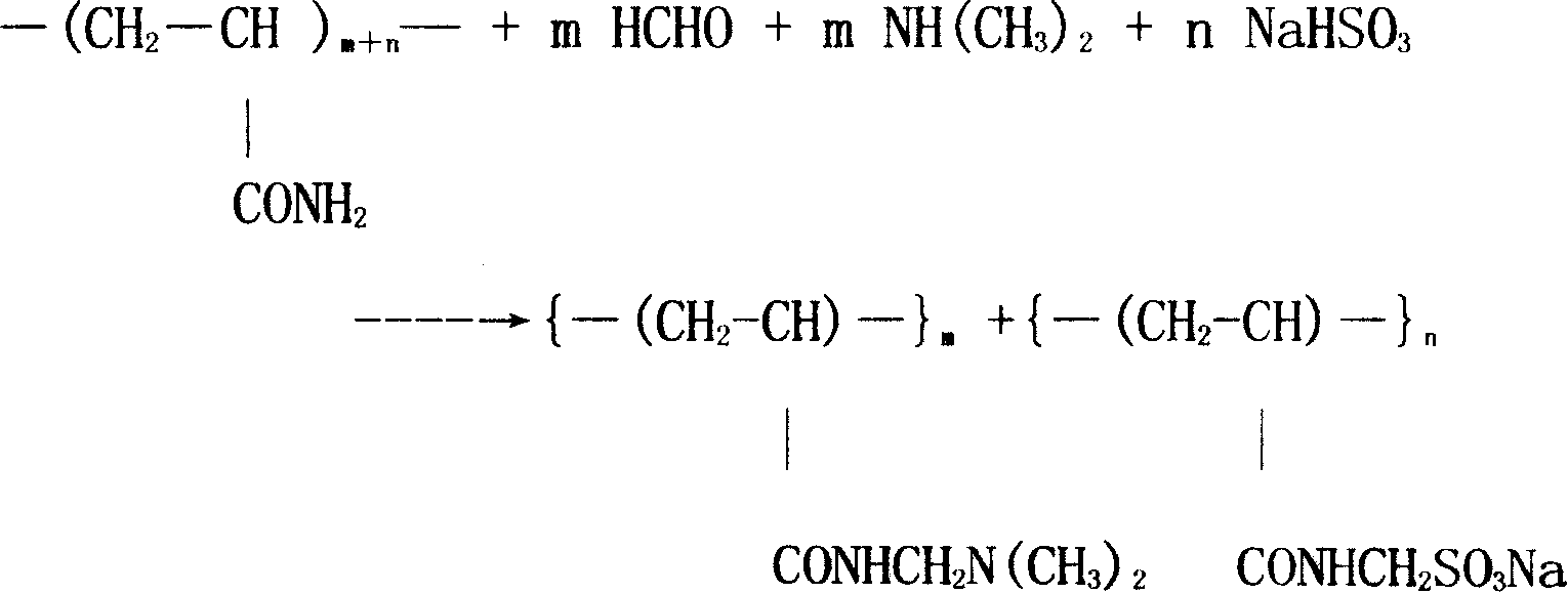 Method for preparing amphiprotic sludge dehydrant