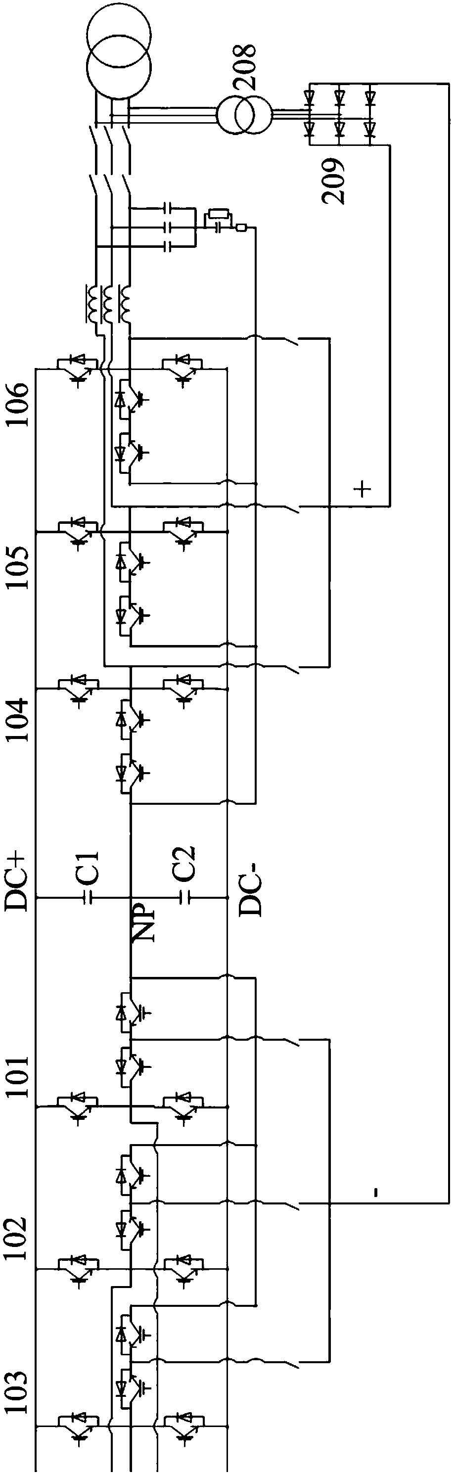 Pre-charging circuit, control method thereof and converter