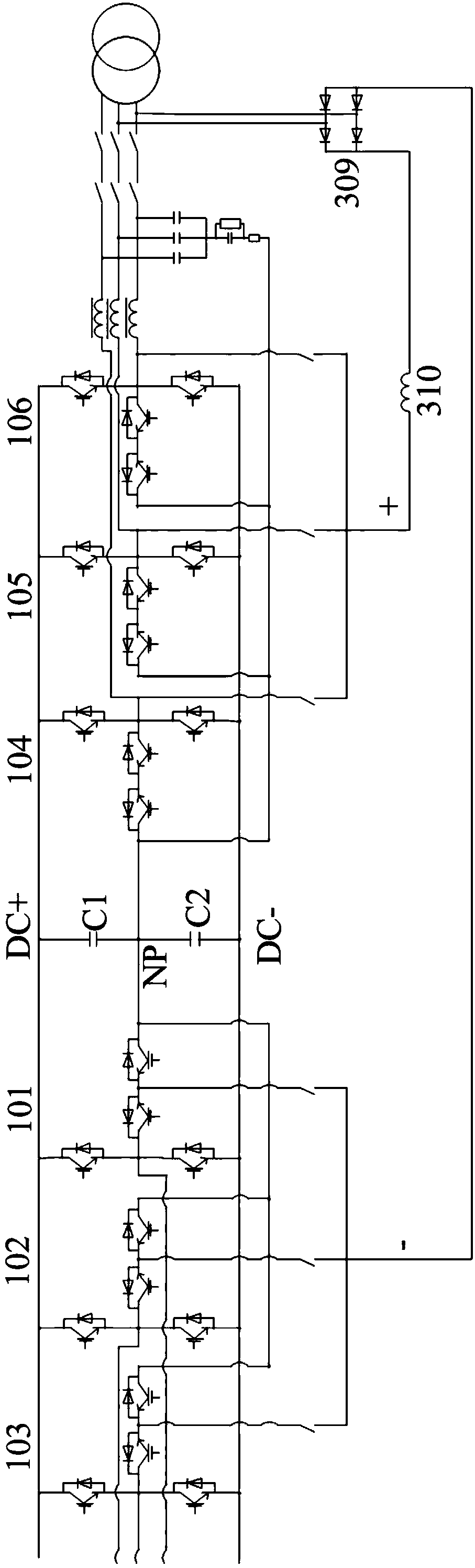 Pre-charging circuit, control method thereof and converter