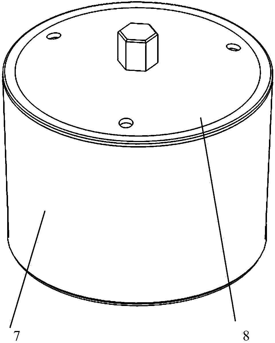 Magnetic centrifugal polishing machine