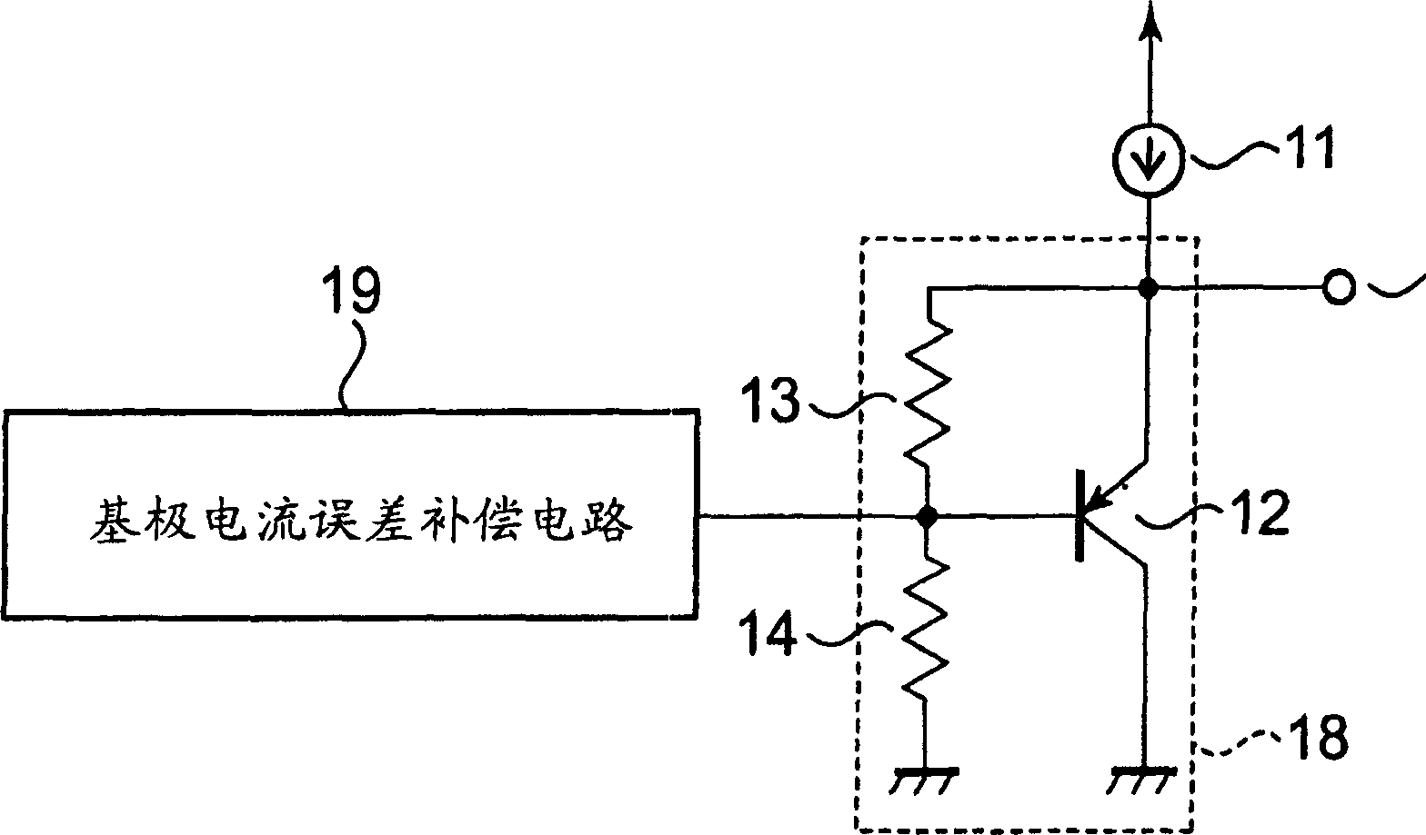 Temperature sensor circuit