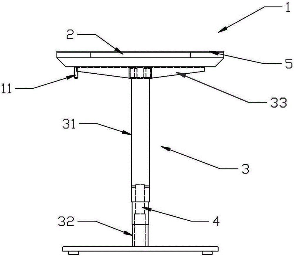 Intelligent lifting table