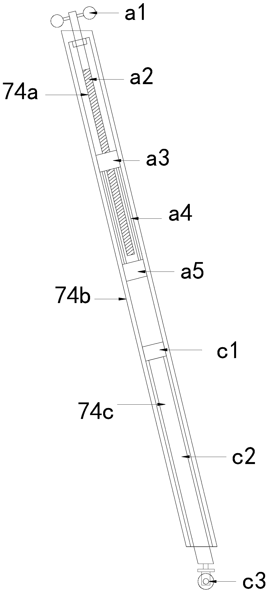 Municipal street lamp capable of preventing typhoon