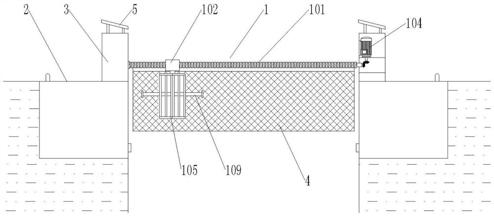 River surface floating object cleaning and collecting device