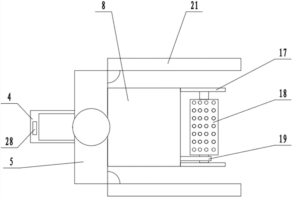 Wall surface old ceramic tile dismantling machine