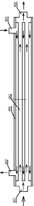 Heat-pump-technology-based energy-saving type shower system under outdoor low-temperature environment