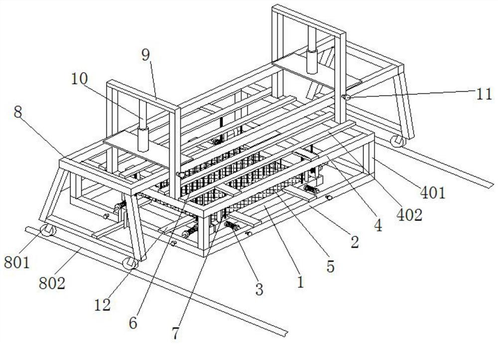 Furnace cover structure of kiln