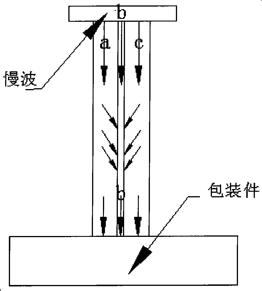 Pole shoe used for slow-wave heat dissipation of millimeter traveling wave tube and production method thereof