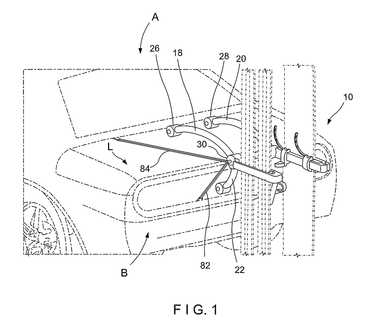 Combination equipment carrier for automobiles