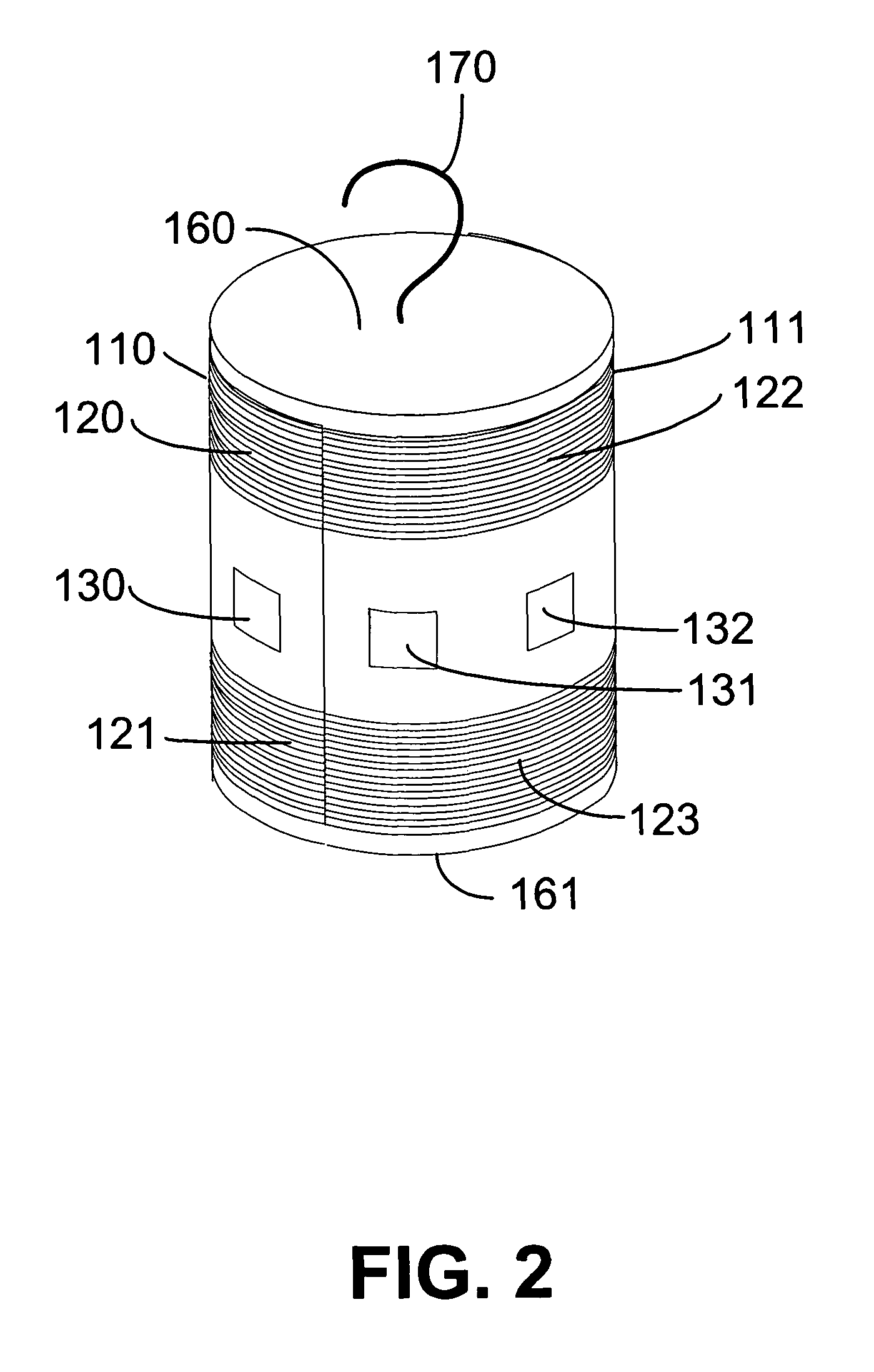 Easily disassembled navel orangeworm egg trap apparatus