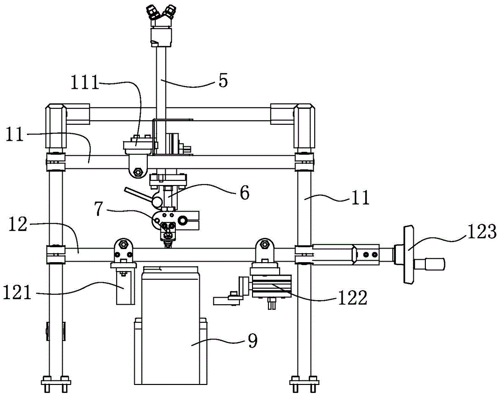 Dispenser for lead-acid storage battery glue injection