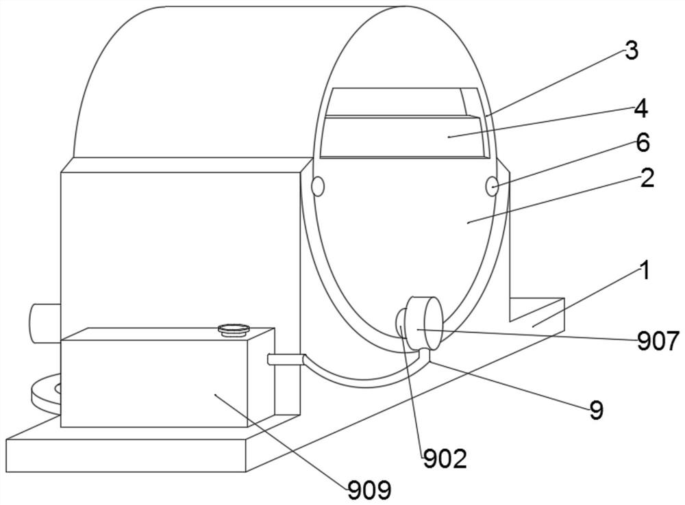 A high-efficiency disinfection equipment for computer main box