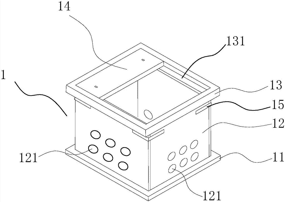 Improved pre-buried cable well with locking mechanism