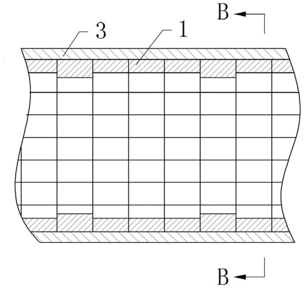 Inner wall structure of hazardous waste incineration rotary kiln