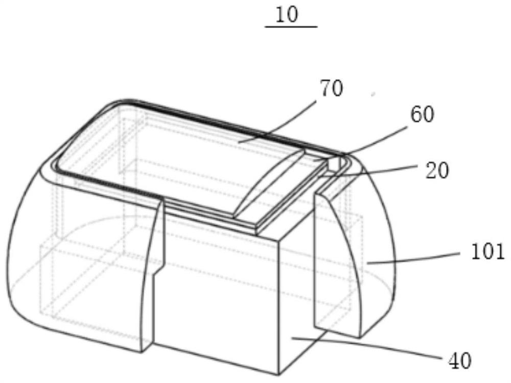 Backing, ultrasonic transduction system and manufacturing method of backing