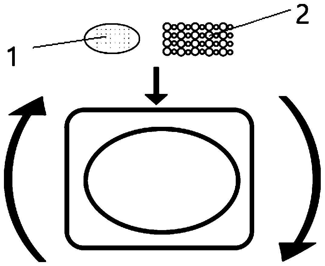 Nano AlN particle reinforced mixed crystal heat-resistant aluminum-based composite material and preparation method