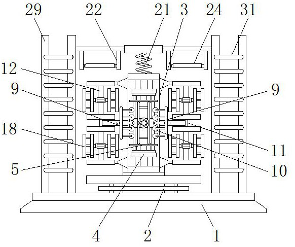 An underwater fixed-point binding and fixed joint monitoring pile for an underwater robot