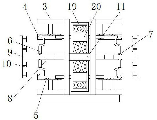 An underwater fixed-point binding and fixed joint monitoring pile for an underwater robot