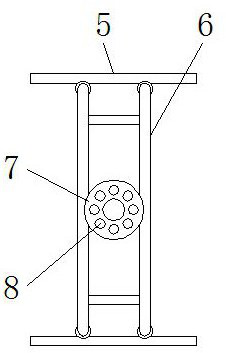 An underwater fixed-point binding and fixed joint monitoring pile for an underwater robot