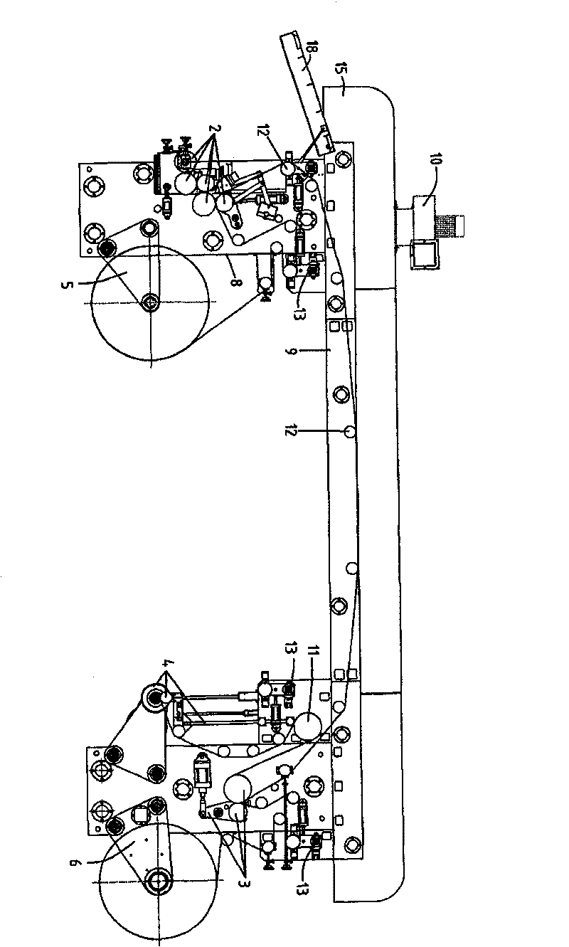 Solvent-free composite machine