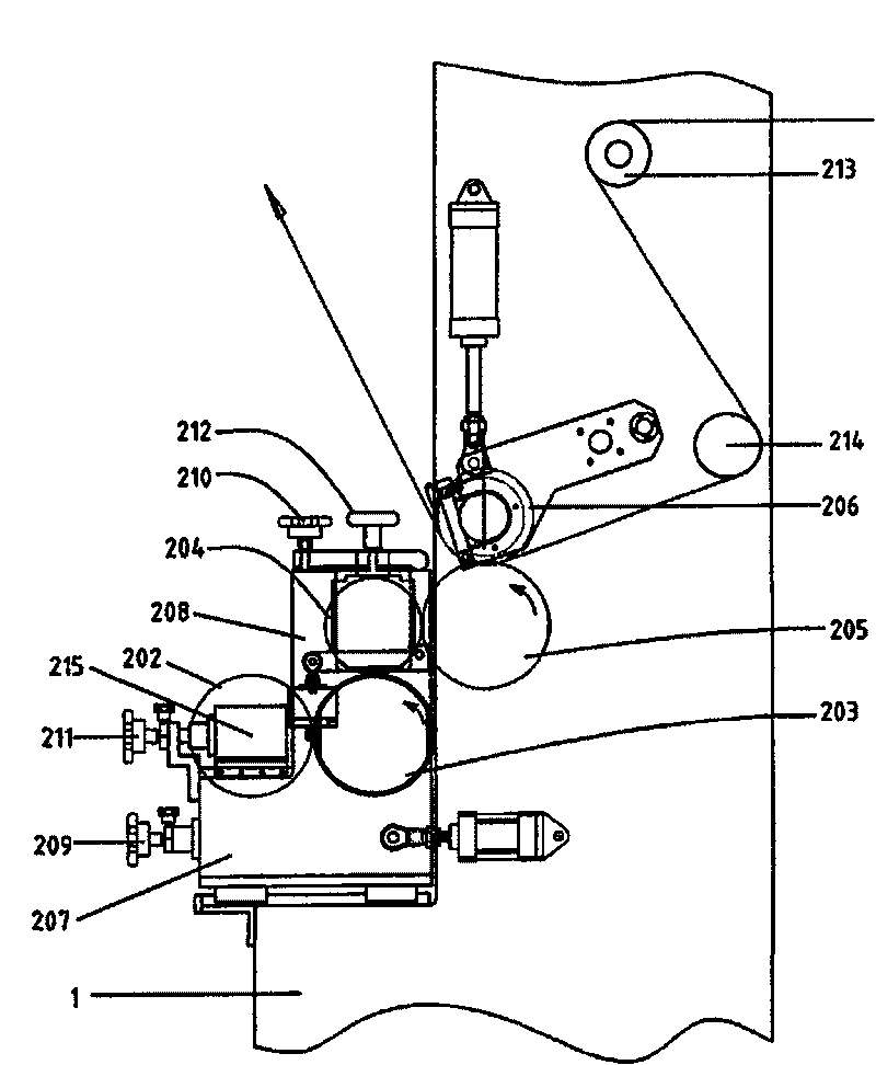 Solvent-free composite machine