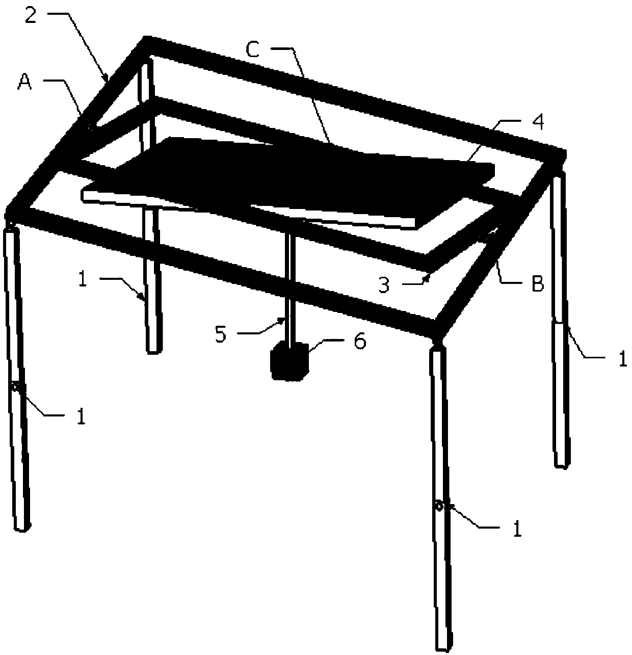 A river measuring method based on three-dimensional reconstruction