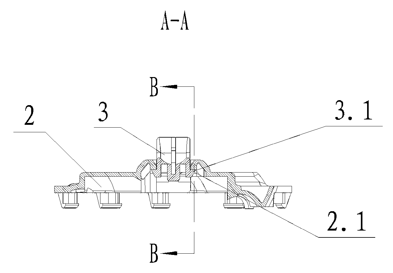 Automobile rearview mirror face actuator