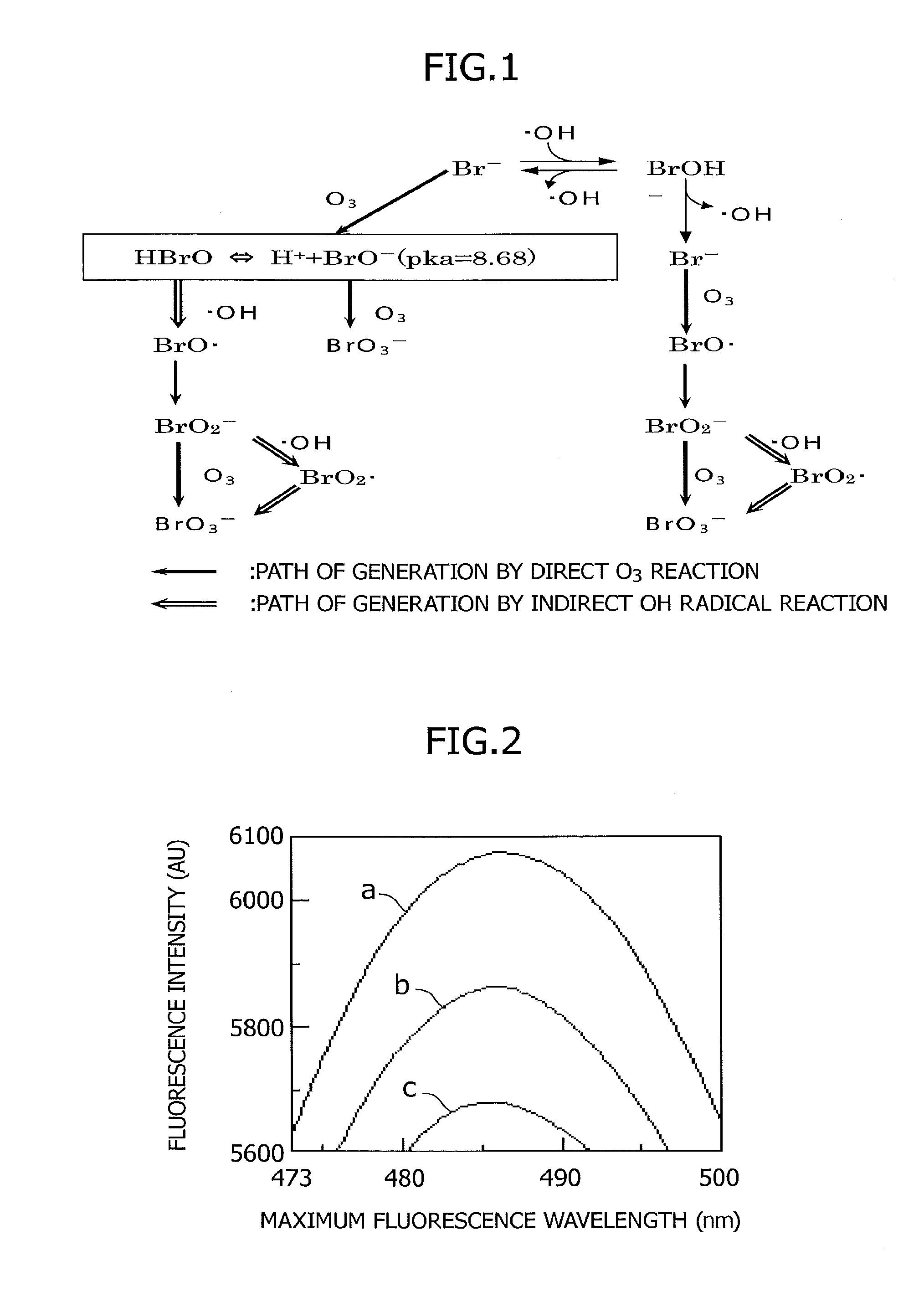 Bromate ion measurement method