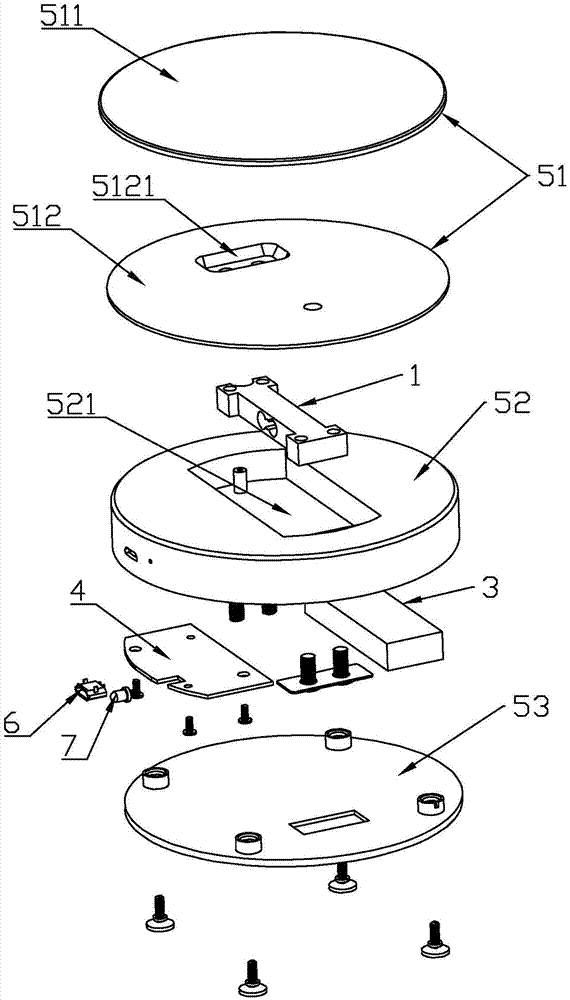 Intelligent cup mat and intelligent cup mat device