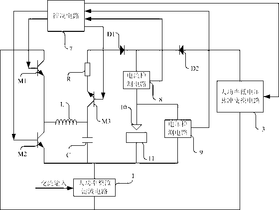 High-instantaneous-energy-density electric spark high-speed milling power supply device