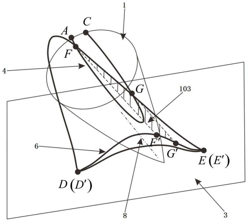 Method and system for integrated design of hypersonic aircraft body and inward turning inlet