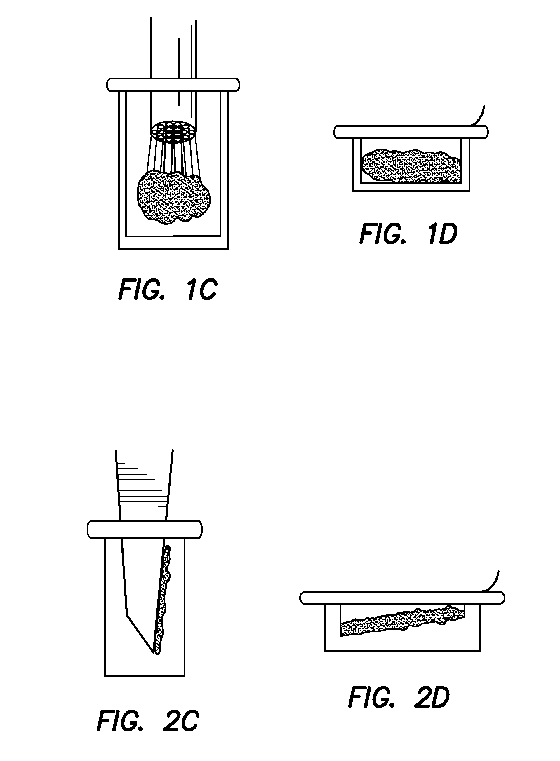 Probes and biofluids for treating and removing deposits from tissue surfaces