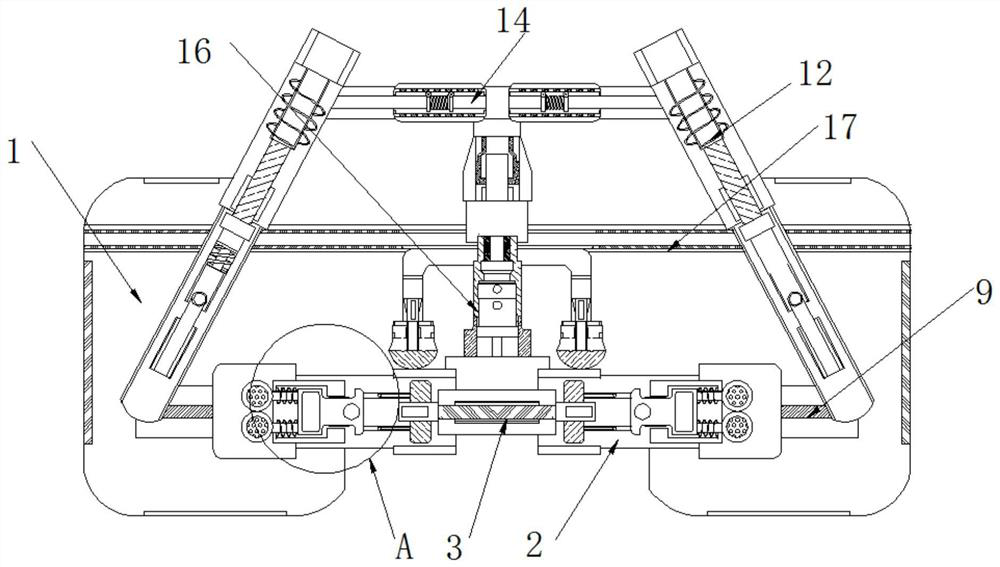 Conveying equipment capable of automatically sorting computer accessories by utilizing pressure difference