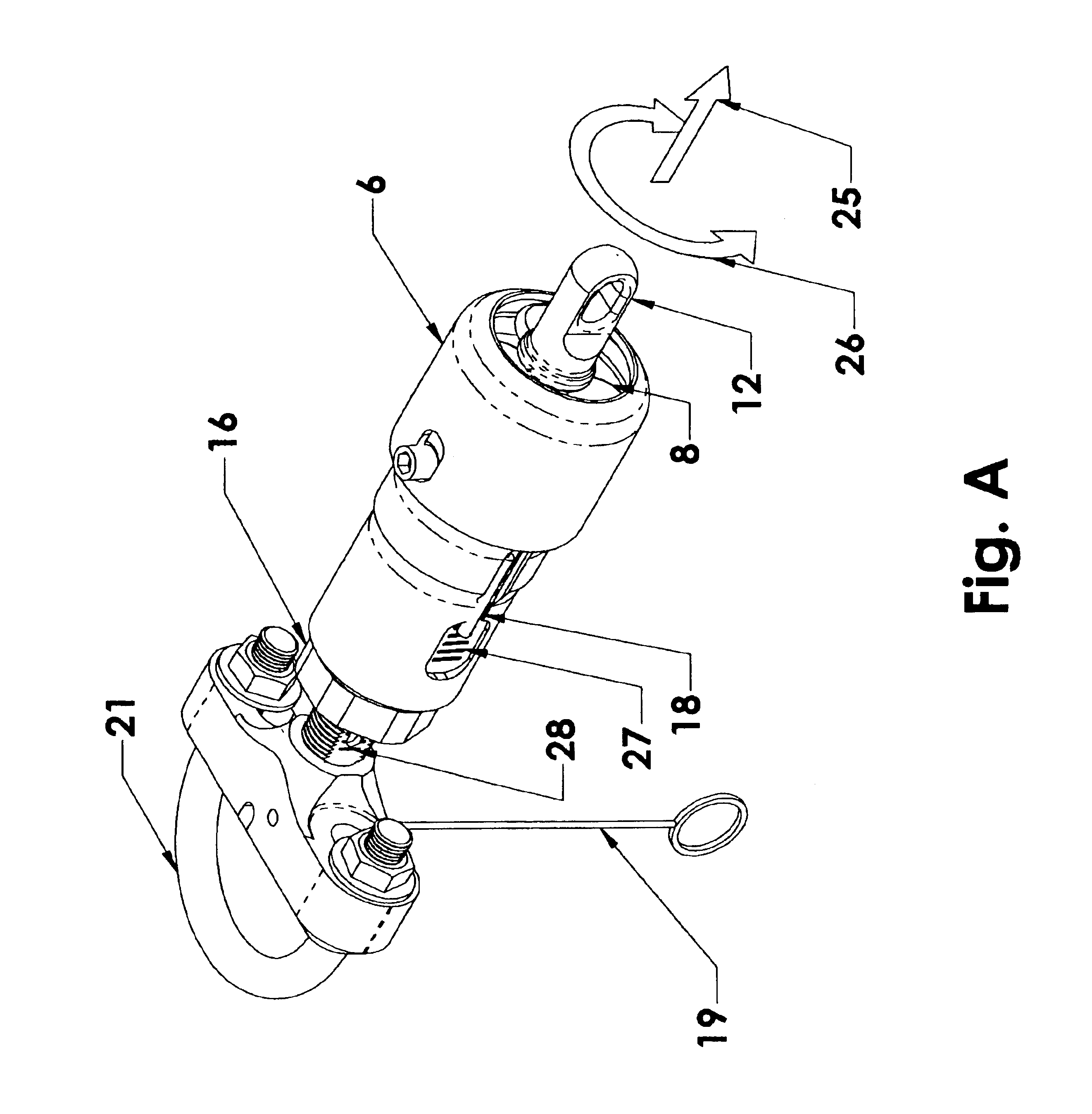 Swivel/quick release device for tow rope