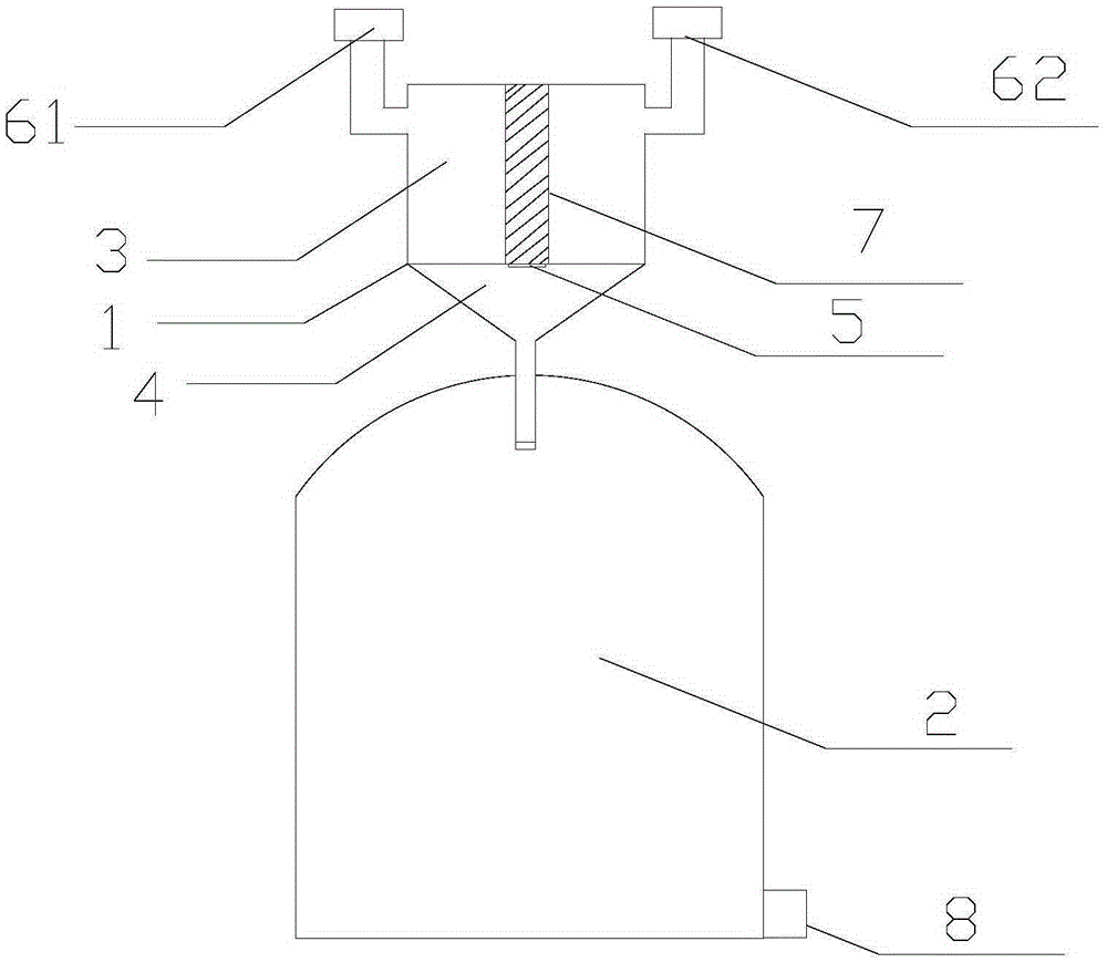 Preparation device used for refining olefin catalysts of reforming oil