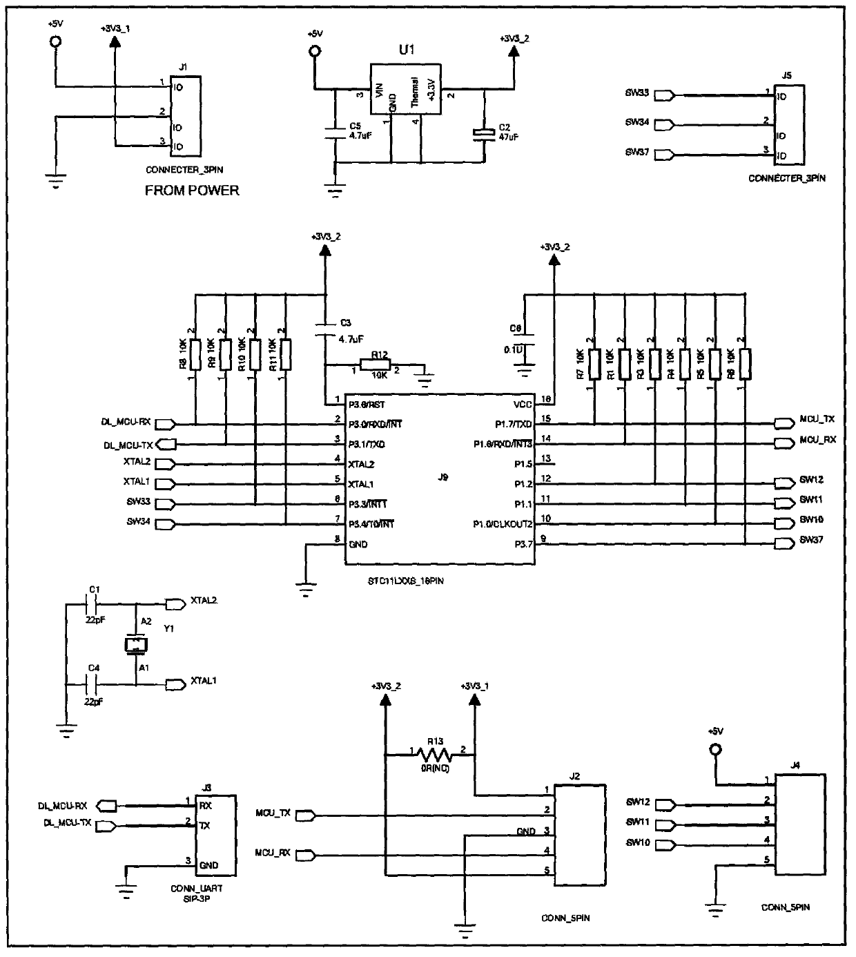 Wireless intelligent switch based on intelligent mobile phone control and control method thereof