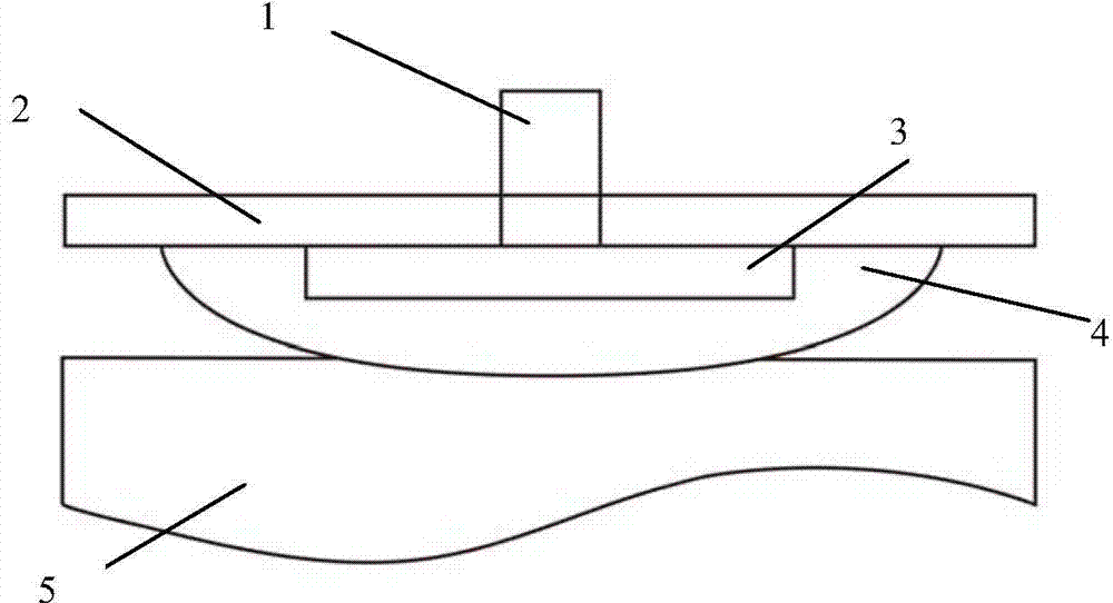 Detection device for detecting genioglossus muscle function by means of mandible surface electromyography