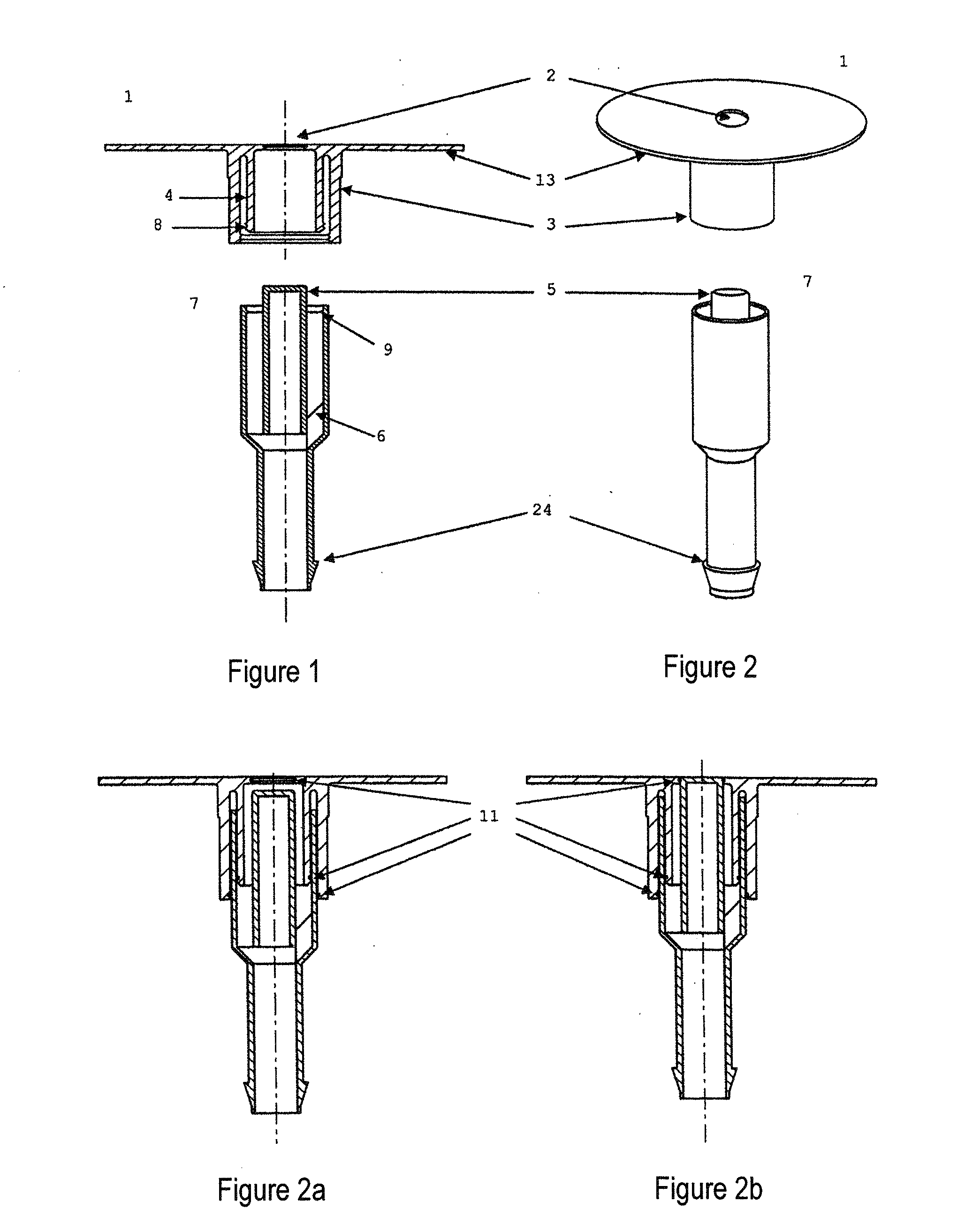 Closure for a container