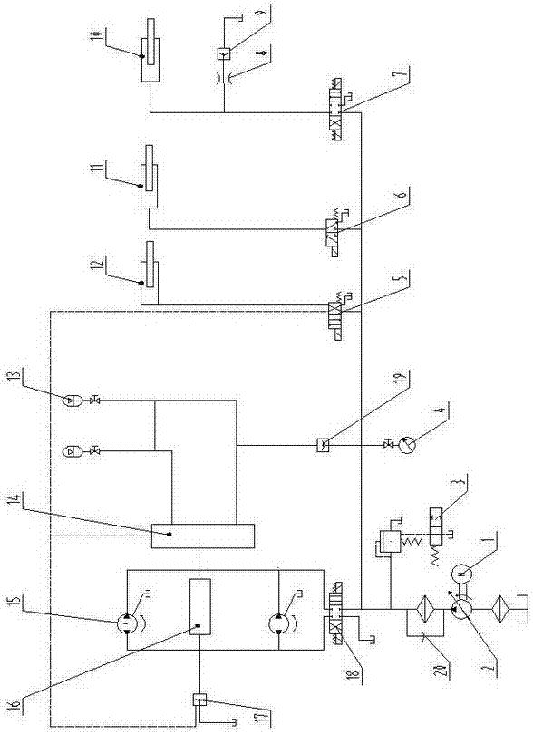 A hydraulic ejection system for an unmanned aerial vehicle