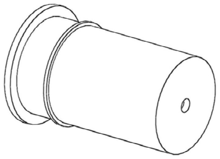 Metallic vapor deposition preventing structure for hollow cathode