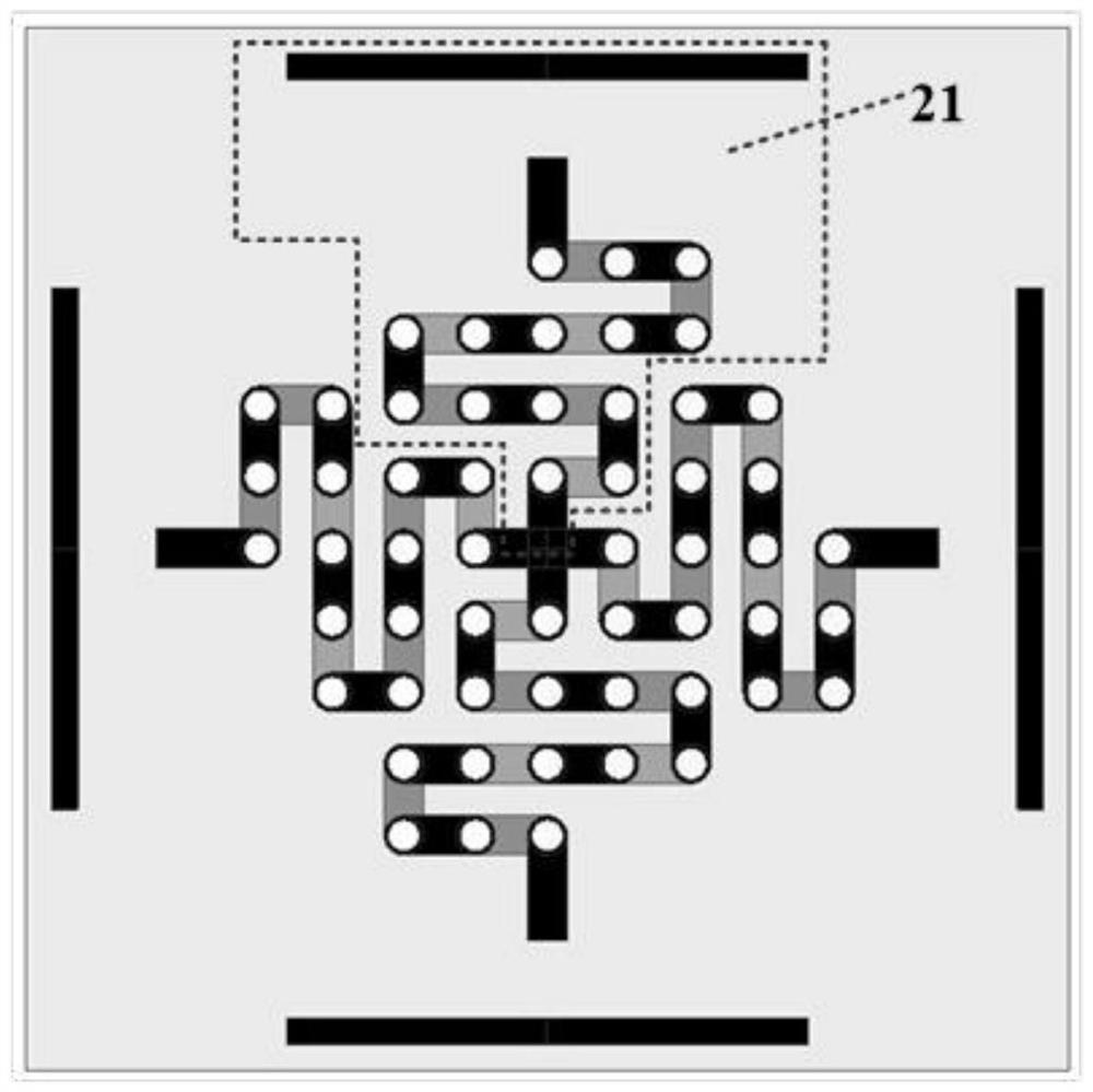 A Broadband Wave-transmitting Frequency Selective Absorber Based on 2.5d Structure