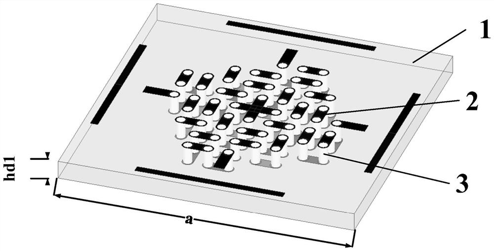 A Broadband Wave-transmitting Frequency Selective Absorber Based on 2.5d Structure