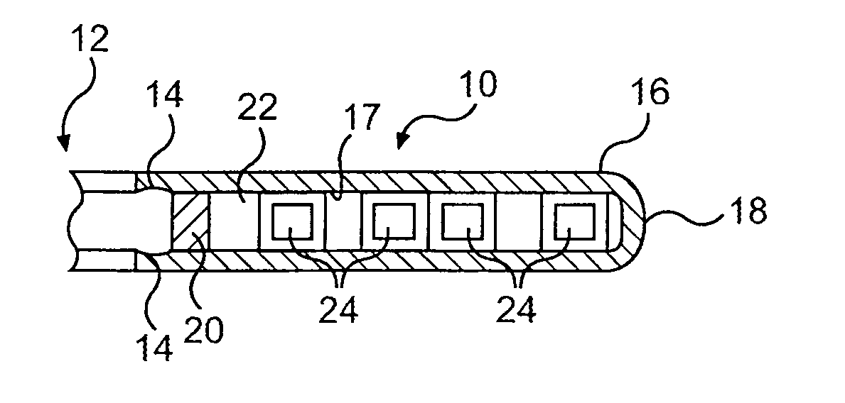 Catheter attachment and catheter for brachytherapy