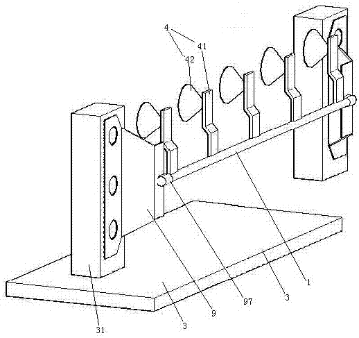 Installation structure of rear vibration isolation type electric vehicle battery pack