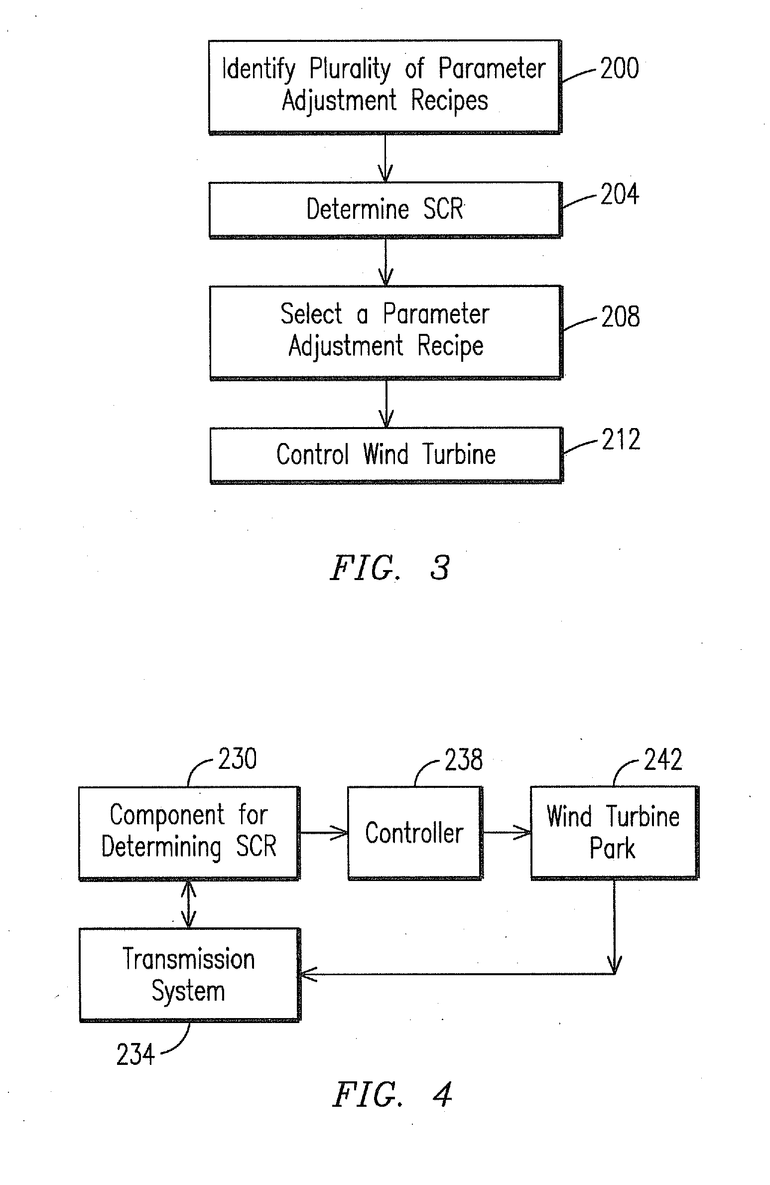 Method and apparatus for adaptively controlling wind park turbines