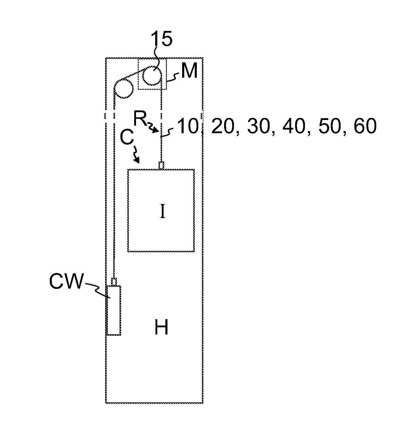 Method for manufacturing a rope, a rope and an elevator