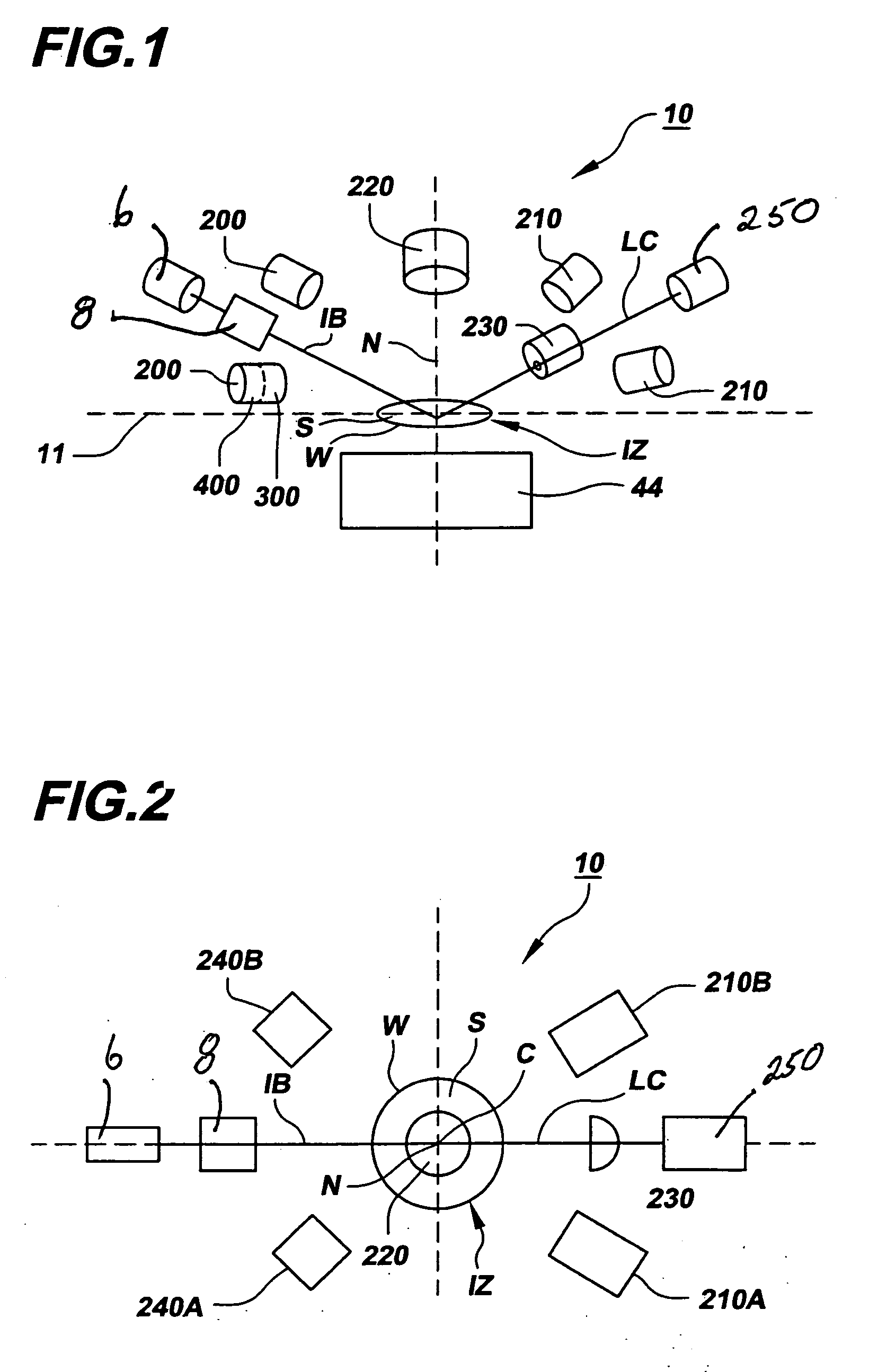 System and method for defect detection threshold determination in an workpiece surface inspection system