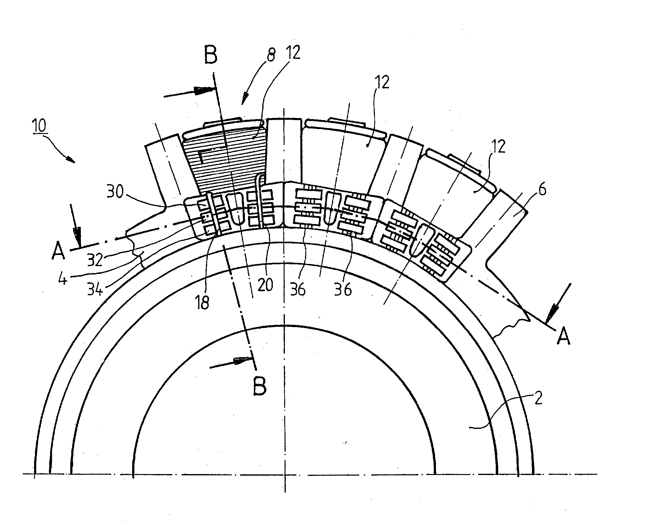 Stator for an electric machine